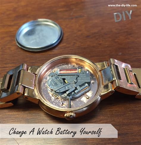 Locate the battery and remove it. . How to replace a watch battery